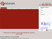 Tablet Screenshot of mi-asesoria.com